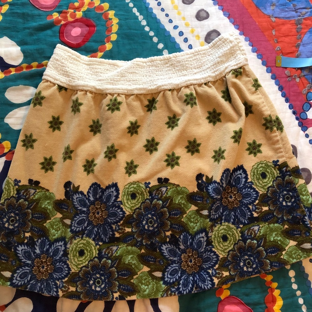 Free People Tapestry skirt